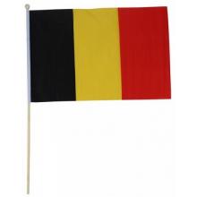 Vlag polyester 30 x 45 cm rood/geel/zwart
