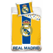 Dekbedovertrek Real Madrid logo geel 160 x 200 cm