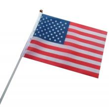 handvlaggen VS 4 stuks rood/wit/blauw